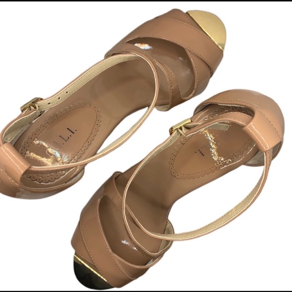 G.I.L.I patent leather wedges - Picture 5 of 7